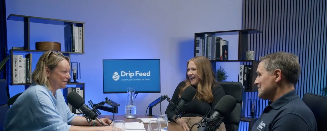 “Drip Feed – Water Talk Straight from the Source” podcast series